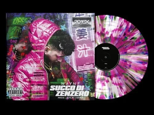 Виниловая пластинка Dark Polo Gang - Succo Di Zenzero - Crystal Splatter Colored Vinyl [New Vinyl LP