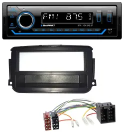 Blaupunkt Bluetooth USB DAB MP3 Autoradio für Smart ForTwo (451, ab 2010)