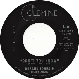 Виниловая пластинка Durand Jones & The Indications – Don't You Know (Релиз 2019)