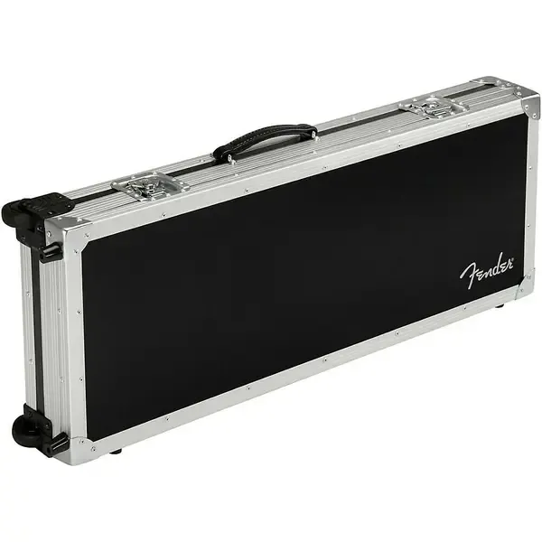 Кейс для электрогитары Fender CEO Guitar Flight Case with Wheels Aluminum Gray