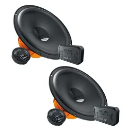 Hertz DSK165.3 Dieci Series 80W 6.5" 2-Way Component Car Speaker System