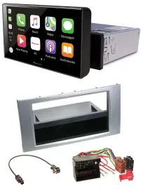 Pioneer Bluetooth MP3 DAB USB Autoradio für Ford Fiesta Focus 2004-2008 silber