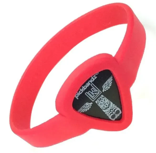 Браслет для медиаторов Pickbandz Armband взрослый размер, красный