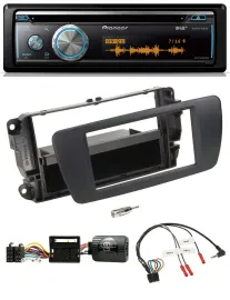 Автомагнитола для Seat Ibiza Pioneer DAB, USB, CD, Bluetooth черный