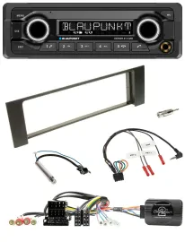 Blaupunkt Bluetooth DAB Lenkrad USB Autoradio für Audi A4 2000-2004 Can-Bus ISO