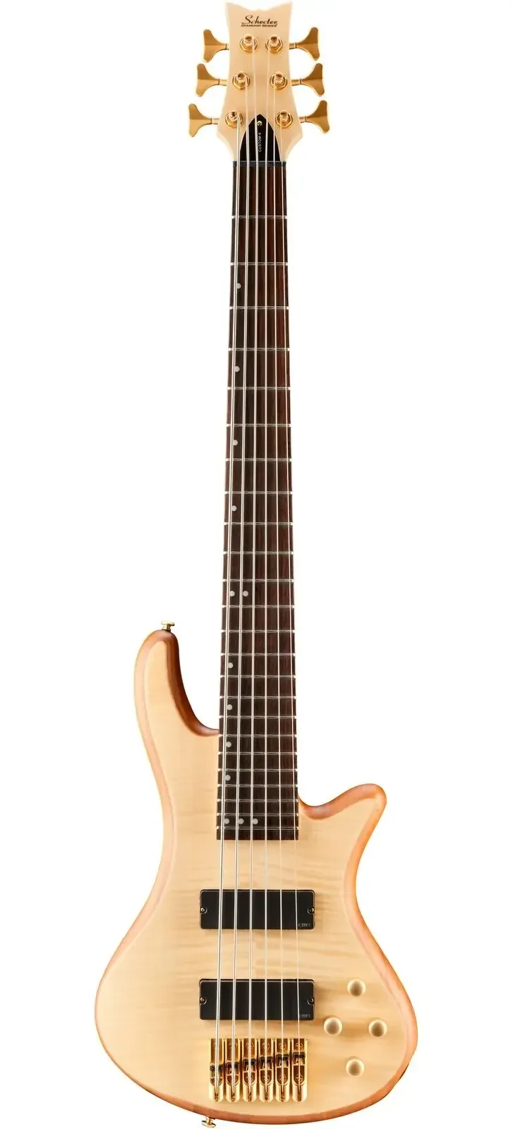 Бас-гитара Schecter Stiletto Custom-6 Satin Natural