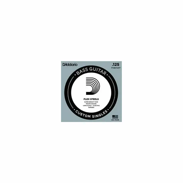 Струна одиночная D'Addario FXB125T Flex Steels 125