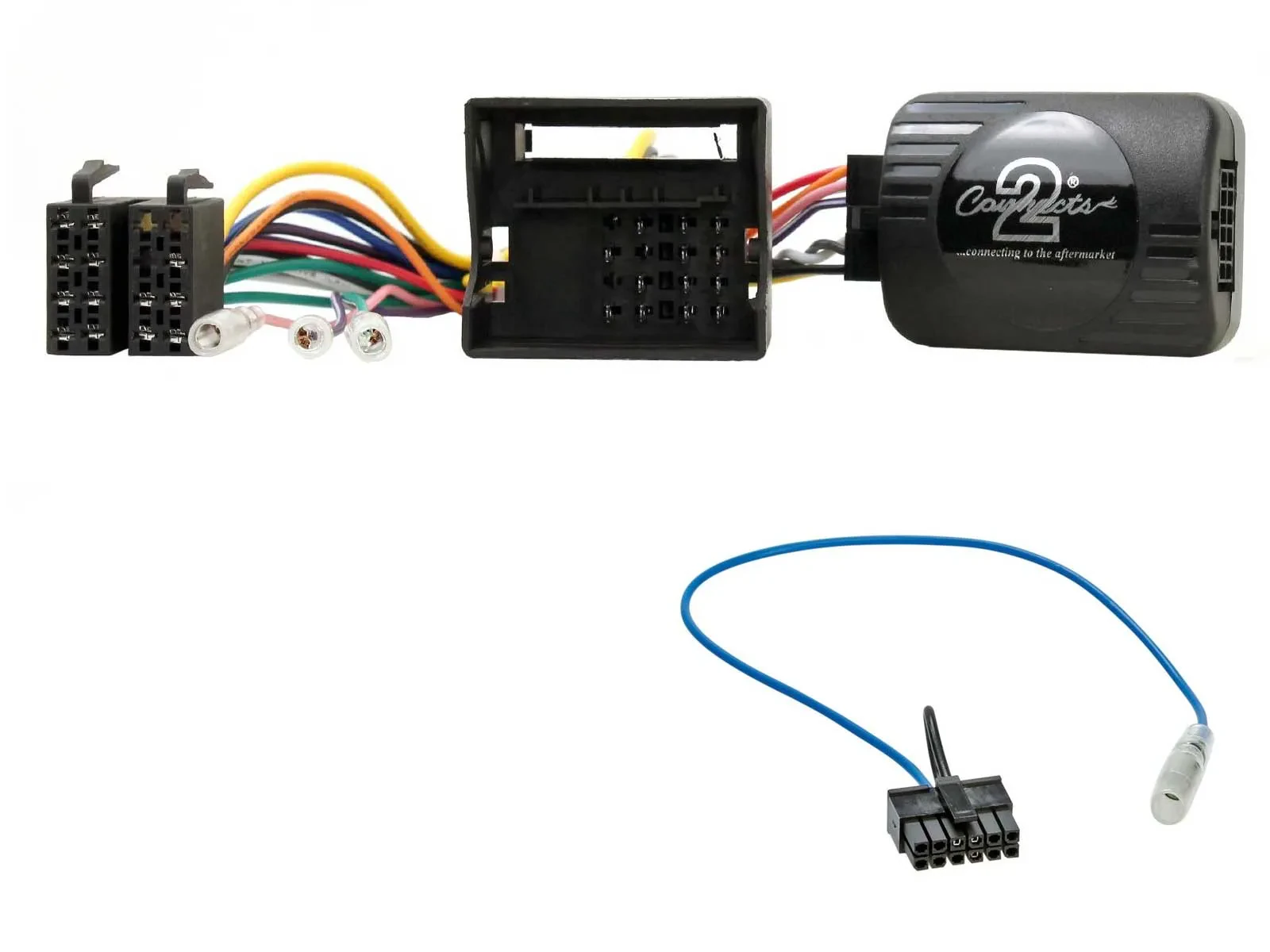 Connects2 CAN-Bus- Lenkradadapter für Seat ab 2005 Quadlock Kenwood 42-ST-701