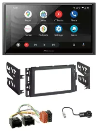 Pioneer USB 2DIN DAB MP3 Bluetooth Autoradio für Chevrolet Equinox Impala Monte