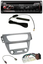 Pioneer CD USB AUX DAB MP3 Autoradio für Renault Megane 3 (12-14) - grau