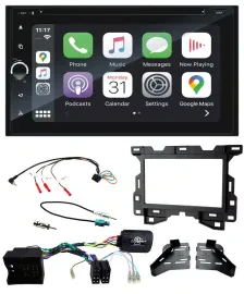 Blaupunkt DAB USB Bluetooth Lenkrad 2DIN TMC Navigation für Mercedes Sprinter W9