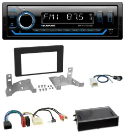Blaupunkt Bluetooth USB DAB MP3 Autoradio für Toyota Aygo AB7 ab 2022 mattschwar