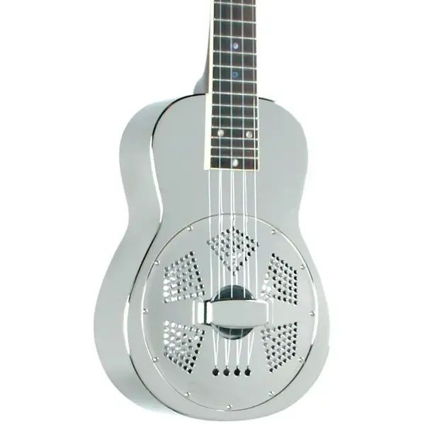 Укулеле Recording King RU-998 Metal Body Resonator Nickel-Plated Nickel/Silver