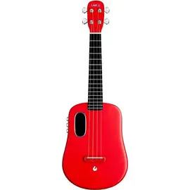 Электроакустчиеское укулеле LAVA MUSIC U 26" FreeBoost Acoustic-Electric Ukulele With Space Bag Sparkle Red