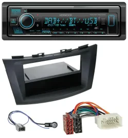 Kenwood MP3 Bluetooth DAB USB CD Autoradio für Suzuki Swift (FZ/NZ, ab 2010)