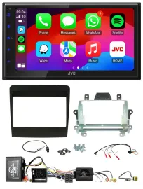 JVC Bluetooth 2DIN Lenkrad DAB USB Autoradio für Porsche 911 11-17 MOST-Soundsys