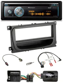 Pioneer Lenkrad DAB USB CD Bluetooth Autoradio für Ford C-Max Galaxy Focus ab 07