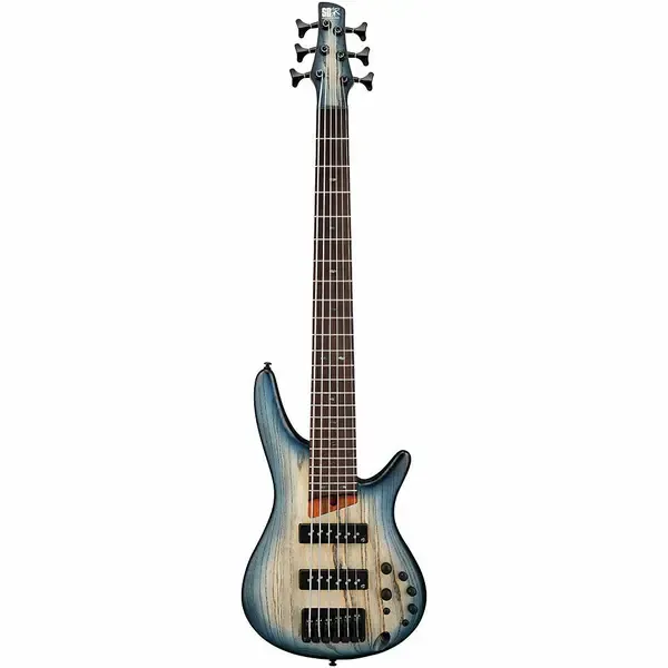 Бас-гитара Ibanez Soundgear SR606E Cosmic Blue Starburst Flat