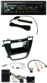Pioneer CD MP3 Lenkrad DAB USB Autoradio für Opel Insignia ab 08 schwarz