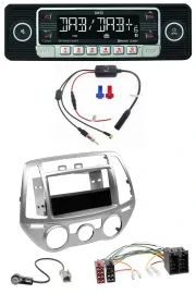 Dietz MP3 DAB Bluetooth USB Autoradio für Hyundai i20 (12-14) man. Klima