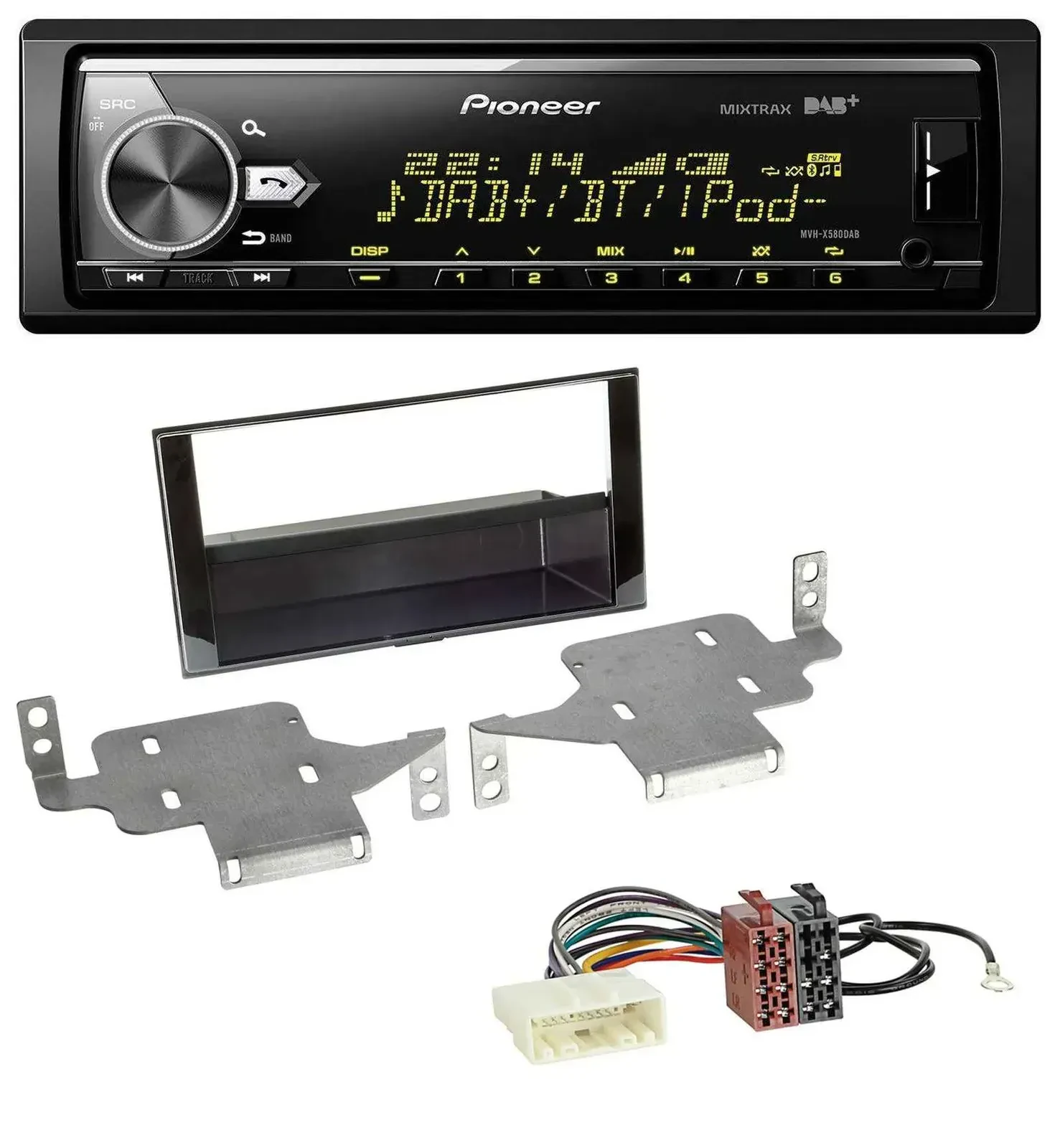 Автомагнитола для Nissan Juke (с 2014) Pioneer Bluetooth USB DAB MP3