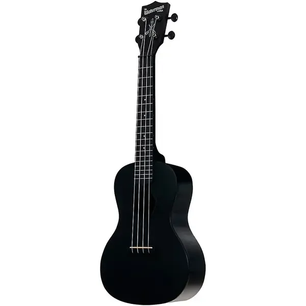 Укулеле концерт Kala KA-WMS-C Concert Waterman Ukulele Black Sand