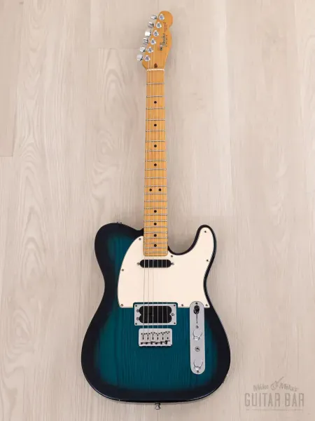 Электрогитара Fender Telecaster Plus V1 HS Blue Frost w/case USA 1990