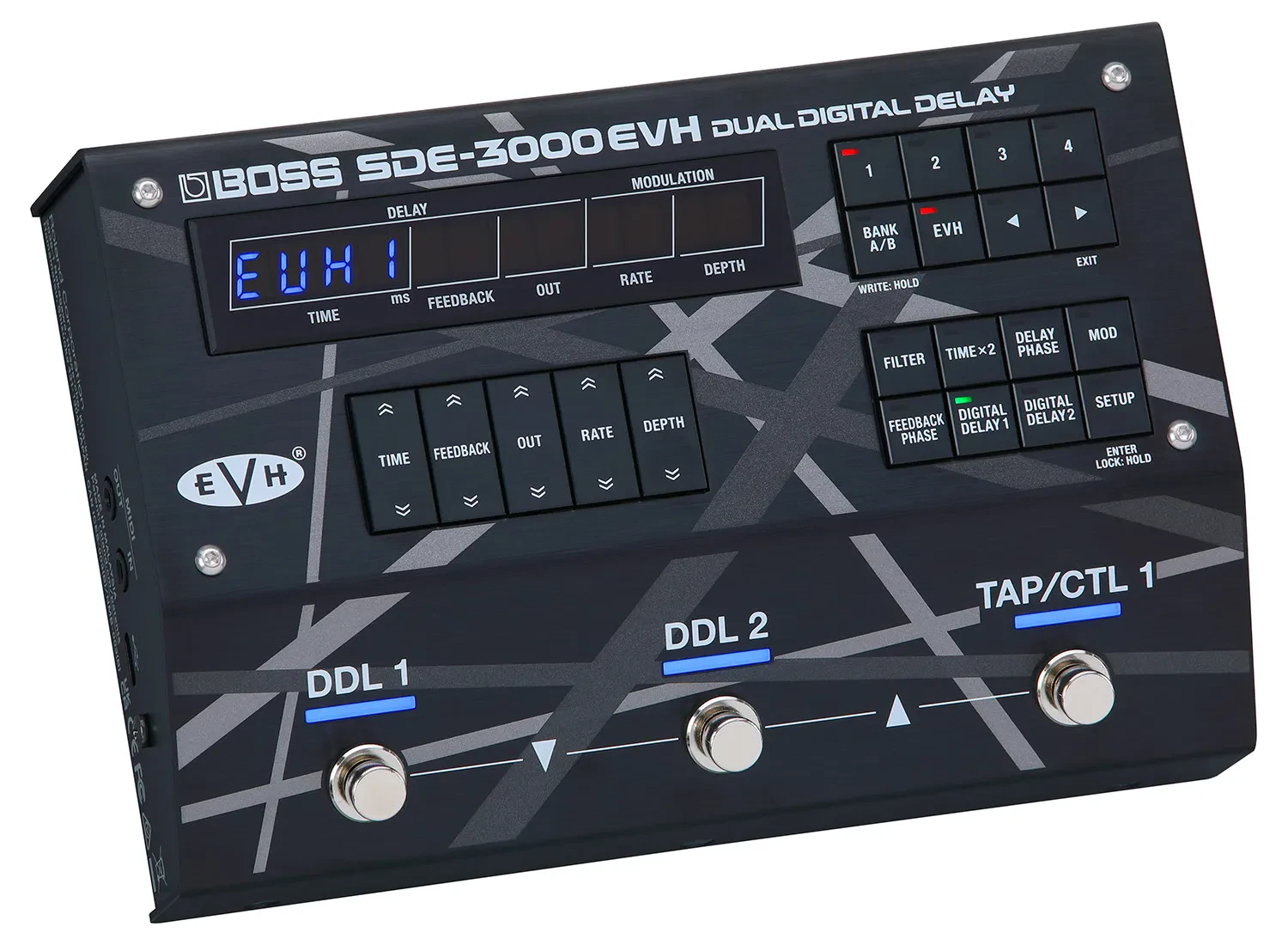 Педаль эффектов для электрогитары BOSS SDE-3000EVH Dual Digital Delay