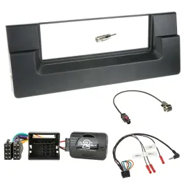 Einbauset Lenkradadapter DIN Autoradio für BMW 5er E39 2001-2004 Quadlock