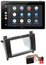 Pioneer 2DIN MP3 USB Bluetooth DAB Autoradio für Mercedes B- A-Klasse 04-12 schw