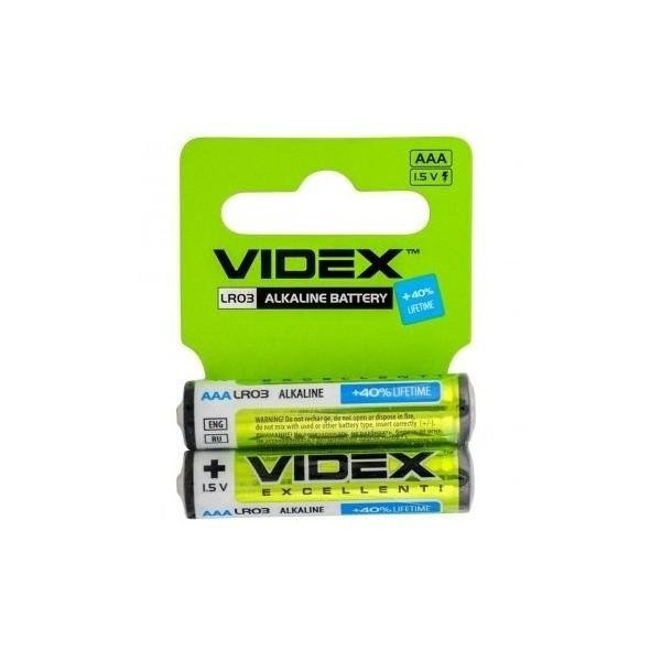 Элемент питания VIDEX VID-LR3-2SC 2/SH AAA (2 штуки)