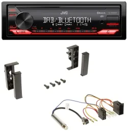 JVC Bluetooth USB DAB MP3 Autoradio für Audi A2 A3 8L 99-00 A4 B5 99-01 A6 C5 97