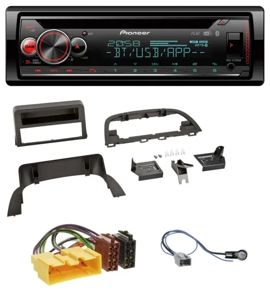Pioneer MP3 DAB CD Bluetooth USB Autoradio für Mazda 3 (2013-2019)