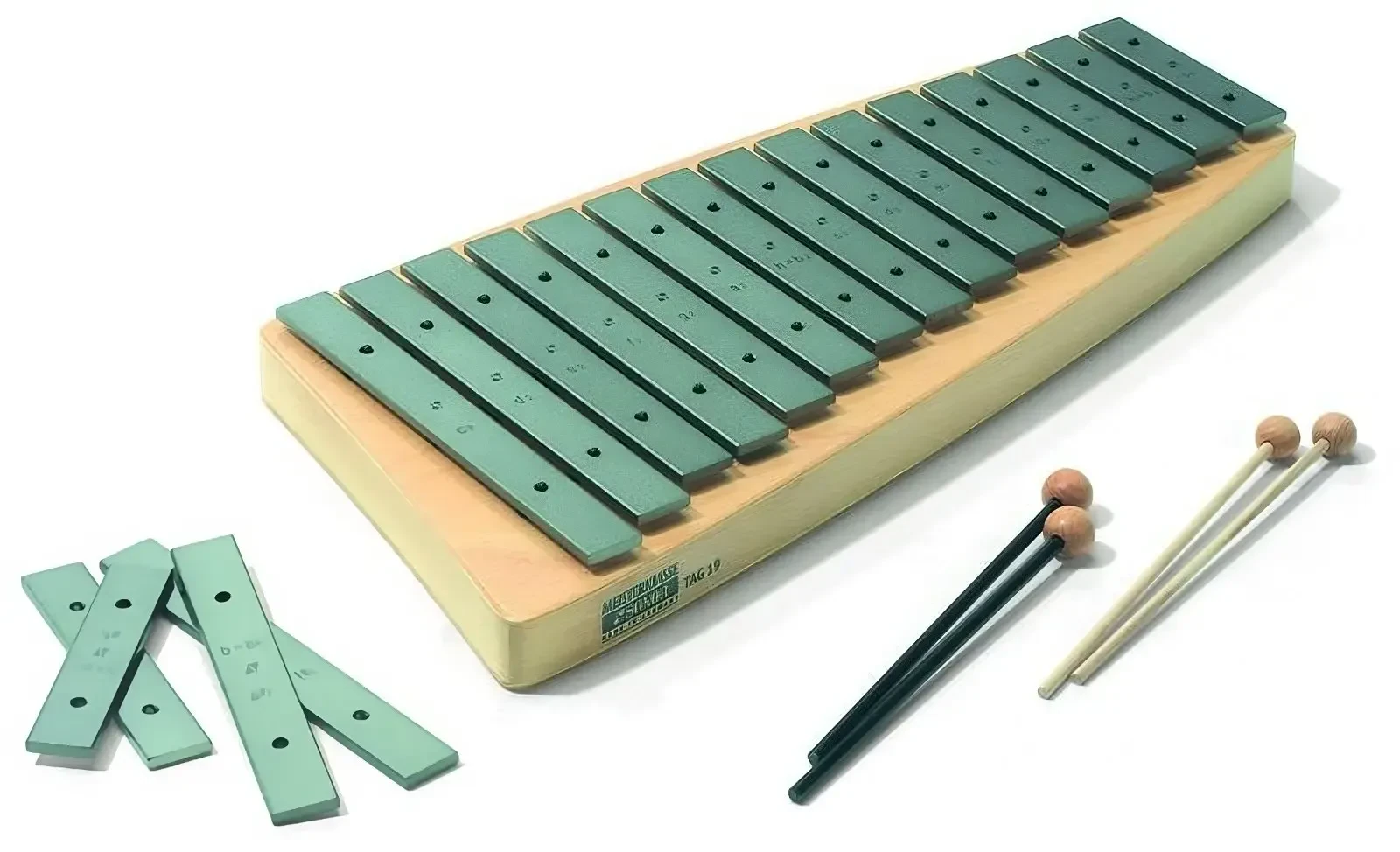 Глокеншпиль  тенор-альт  Sonor 21104101 Orff Meisterklasse TAG 19 брусков