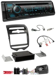 Kenwood Bluetooth USB CD Lenkrad DAB Autoradio für Hyundai ix20 ab 2010 man. Kli