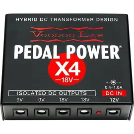 Блок питания для гитарных педалей Voodoo Lab Pedal Power X4 Expander Kit 18V
