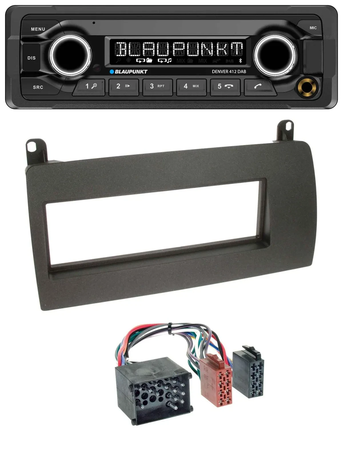 Blaupunkt Bluetooth DAB MP3 USB Autoradio für Rover 75 (1999-2001)