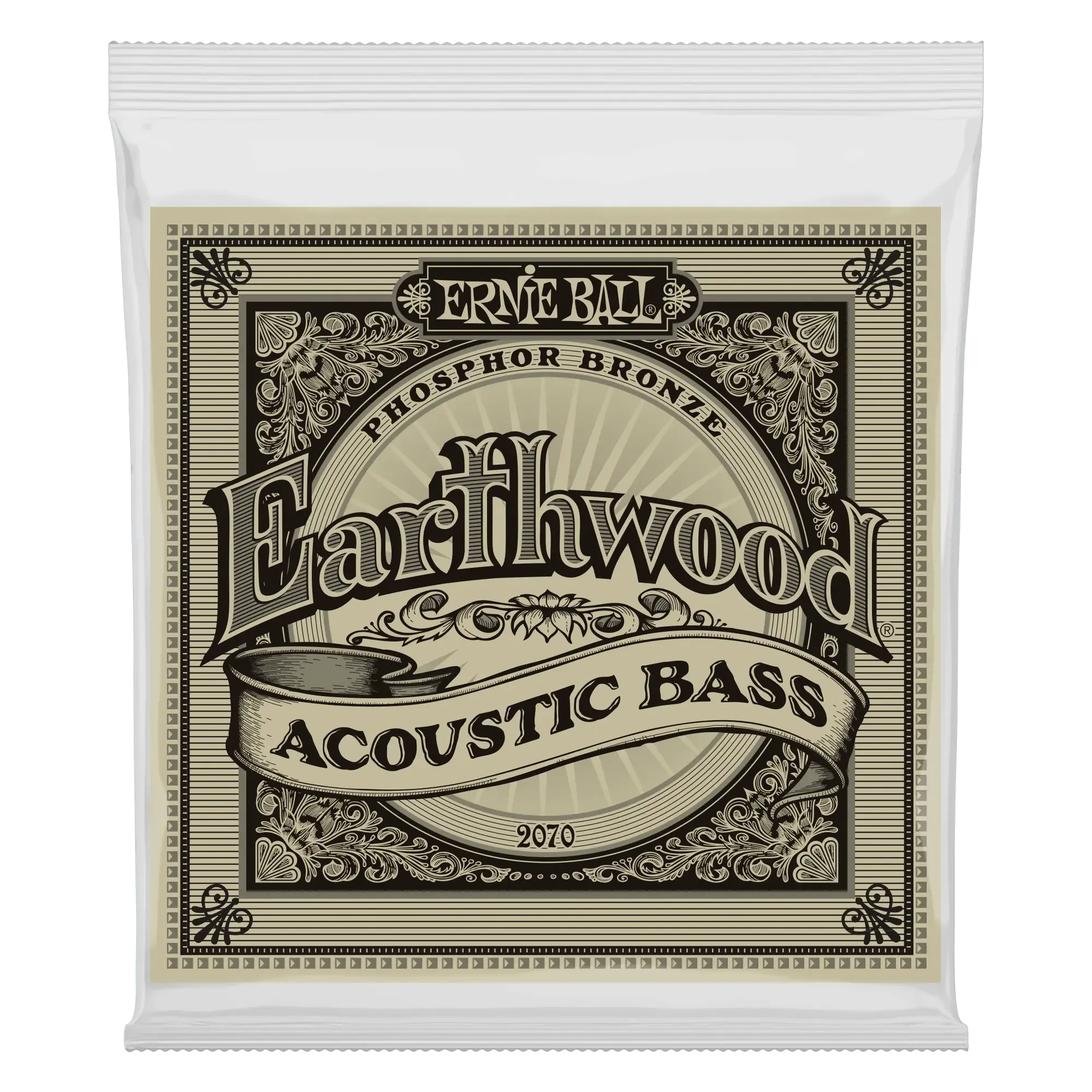Струны для акустической бас-гитары Ernie Ball 2070 45-95, фосфорная бронза