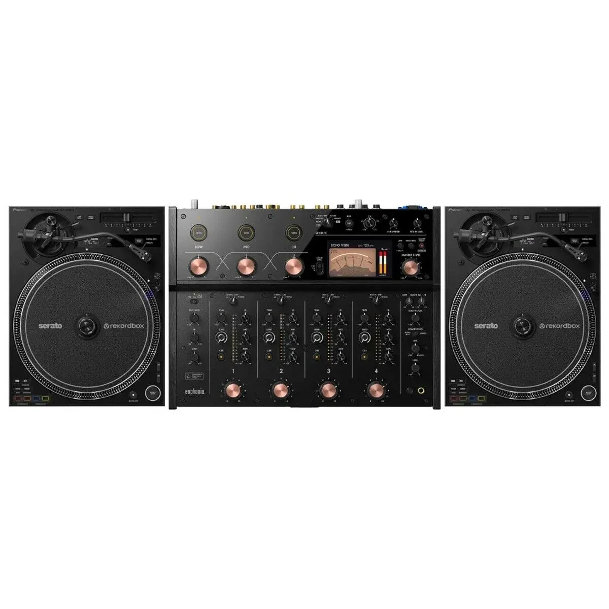 DJ-микшер AlphaTheta euphonia + PLX-CRSS12 (набор)