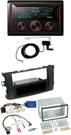 Pioneer 2DIN Lenkrad DAB USB CD Bluetooth Autoradio für Toyota Auris 2011-2012 s