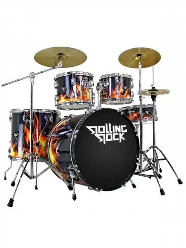 Ударная установка акустическая Rolling Rock JR-2232C Fire