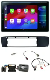 Pioneer Bluetooth DAB Lenkrad USB Autoradio für BMW X3 04-10 E83 seitlich