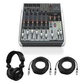 Аналоговый микшер Behringer QX1204USB Xenyx с аксессуарами