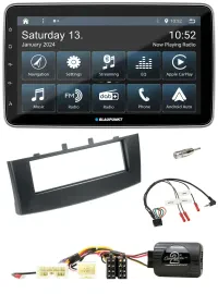 Автомагнитола для Mitsubishi Colt (2008–2012) Blaupunkt USB, DAB, SD, Bluetooth, поддержка управления на руле