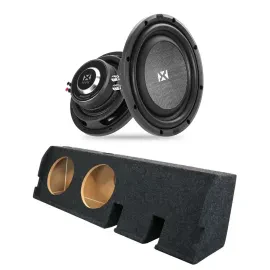 Atrend A352-10CP | Dual 10" Enclosure with Subwoofers for F150