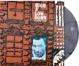 Виниловая пластинка Lightnin Slim - High & Low Down [New Vinyl LP] Colored Vinyl, Turquoise