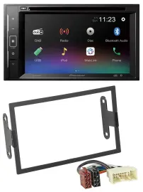 Pioneer Bluetooth MP3 USB 2DIN DAB DVD Autoradio für Nissan Xterra 2000-2004