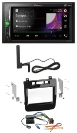 Автомагнитола Pioneer 2DIN, DAB, Bluetooth, AUX, MP3 для VW Touareg (2010–2014)