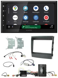 Kenwood DAB Bluetooth USB Lenkrad 2DIN Autoradio für Porsche Panamera 09-16 Info
