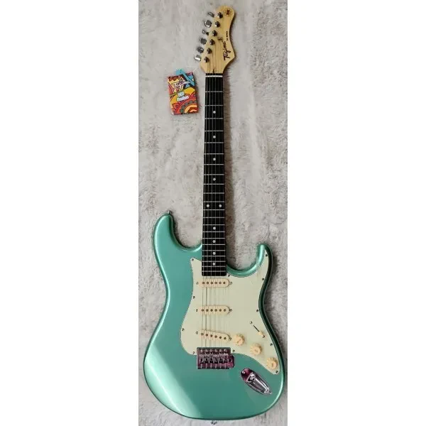 Б/У Электрогитара Tagima TG-500 MSG-DF/MG Metallic Surf Green